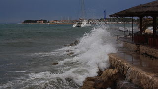 Tramontana u Zadru 26. kolovoza 2012.