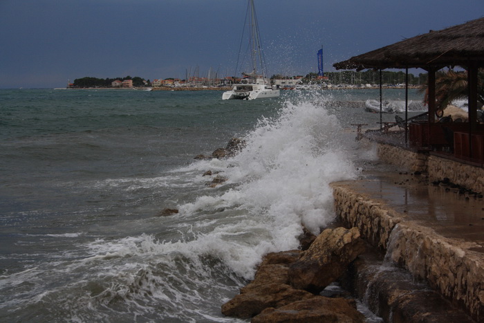 Tramontana u Zadru 26. kolovoza 2012.