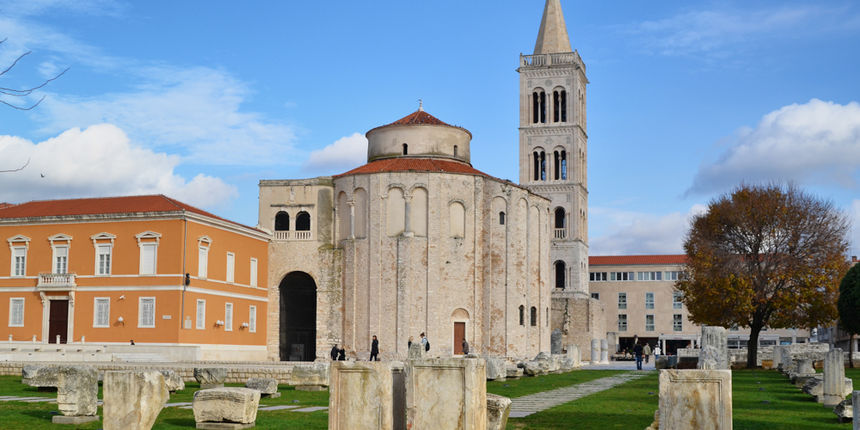 Đir po gradu 19.12.2014///gradzadar, forum, suncano