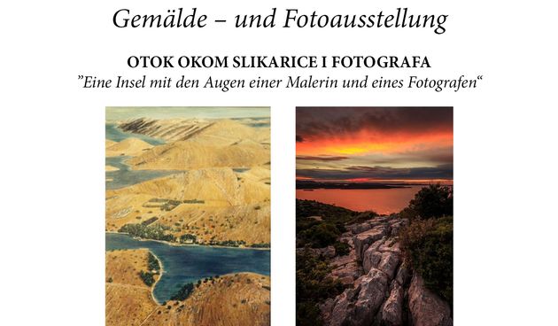 plakat otok okom slikarice i fotografa