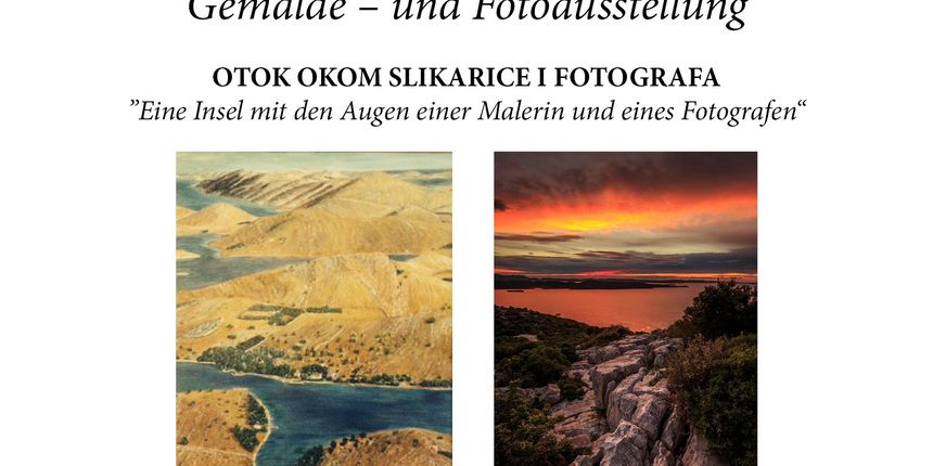 plakat otok okom slikarice i fotografa plakat otok okom slikarice i fotografa