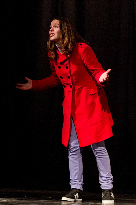 Hrvatsko narodno kazalište Zadar traži nove mlade talente za glumačku radionicu, sinoć smo pratili audiciju na kojoj su se budućoj mentorici, glumici Jasni Ančić, predstavili ženske kandidatkinje, foto Leo Banićć