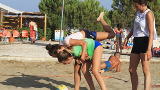 Bibinje: Turnir u odbojci na pijesku “Punta 2016”, pobjednice ekipa Cavsica iz Zadra. Foto: Leo Banić