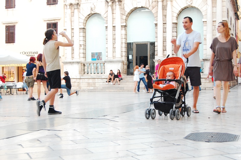 Freeze Flash Mob Zadar 17. rujna 2011, Foto: Tea Balog Freeze Flash Mob Zadar 17. rujna 2011, Foto: Tea Balog