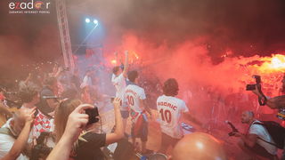 Zadar priredio nezaboravan doček svojim Vatrenim herojima