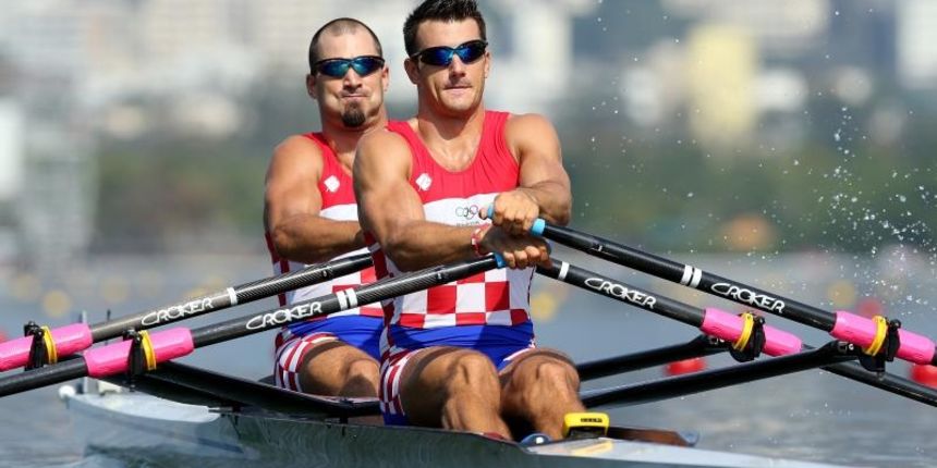 Olimpijske igre Rio 2016. Veslanje, polufinale dvojac na pariće, Valent i Martin Sinković. Photo: Igor Kralj/PIXSELL Olimpijske igre Rio 2016. Veslanje, polufinale dvojac na pariće, Valent i Martin Sinković. Photo: Igor Kralj/PIXSELL