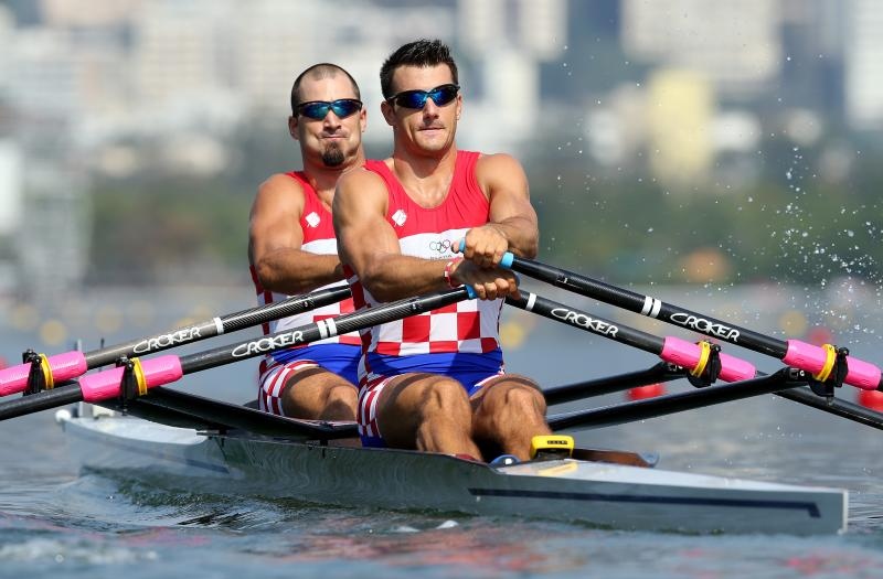 Olimpijske igre Rio 2016. Veslanje, polufinale dvojac na pariće, Valent i Martin Sinković. Photo: Igor Kralj/PIXSELL