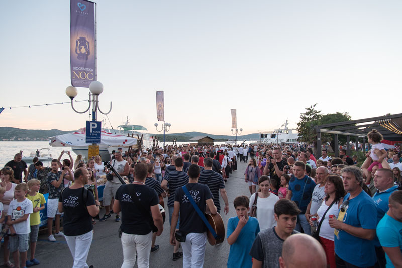 16. Biogradska noć privukla više od 20 tisuća posjetitelja . Photo: Vinko Pešić 16. Biogradska noć privukla više od 20 tisuća posjetitelja . Photo: Vinko Pešić