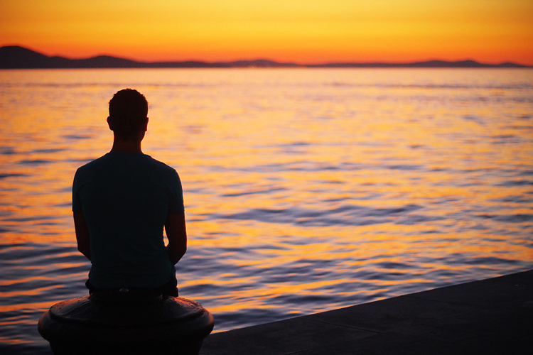 Suton na zadarskoj rivi 15. rujna 2011. (foto:Saša Čuka)