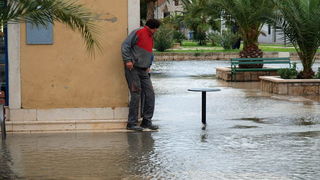 Plima u Starom Gradu na Hvaru 9. studenog 2010, Foto: Petar Botteri