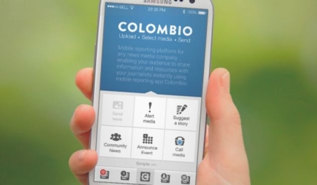 Colombio aplikacija za Android pametne telefone