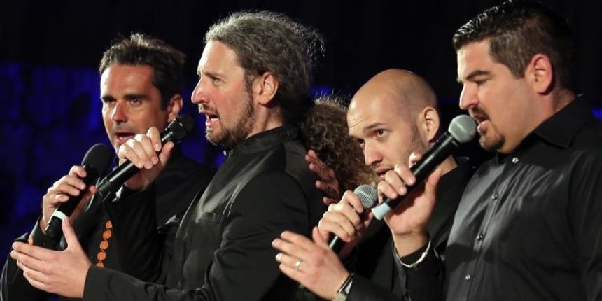 Cetiri tenora – Marko Skugor, Djani Stipanicev, Vladimir Garic i Marko Pecotic Cetiri tenora – Marko Skugor, Djani Stipanicev, Vladimir Garic i Marko Pecotic