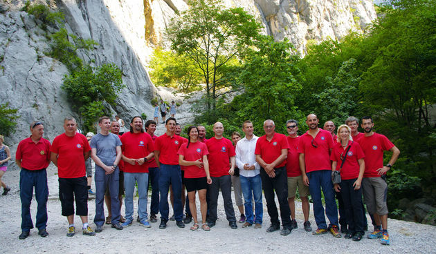 Ministar Zmajlović obišao radove u tunelima Nacionalnog parka Paklenica