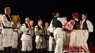 Bibinje: Nastup ansambla Lado, foto: Leo Banić