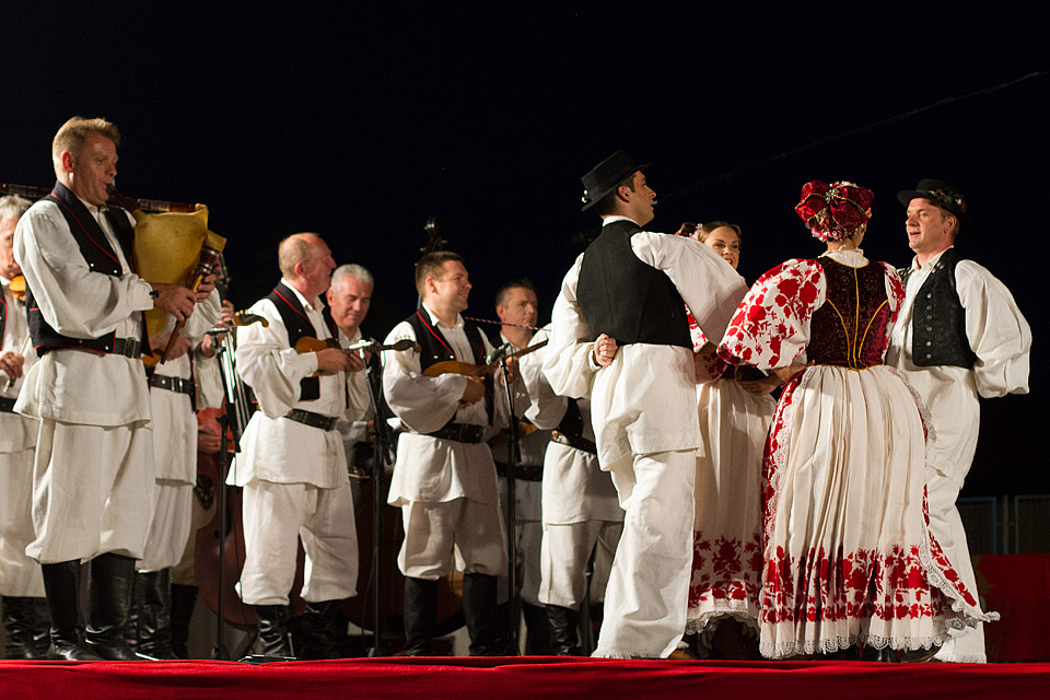 Bibinje: Nastup ansambla Lado, foto: Leo Banić