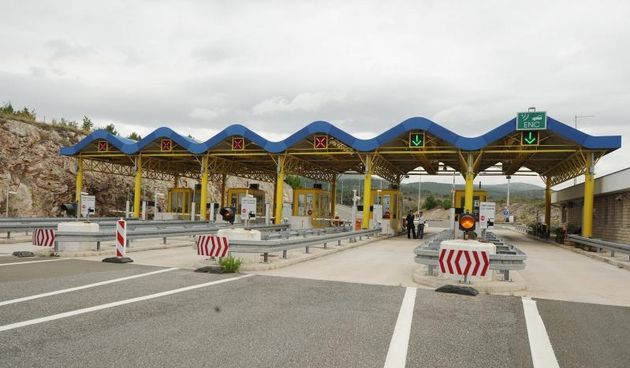 Sibenik – Hrvatske autoceste, auto cesta Zagreb – Split, dionica Sibenik-Vrpolje. Photo: Hrvoje Jelavic/PIXSELL Autor  Hrvoje Jelavic/PIXSELL Ključne riječi  naplatne kucice, cestarina, a-1, zagreb-split, ilustracija, autocesta, prodaja monetizacija