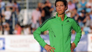 Zagreb, 130911.IAAF World Challenge Zagreb 2011, 61. memorijal Borisa Hanzekovica na atletskom stadionu Mladost na Savi.Na slici: Blanka Vlasic.Foto: Srdjan Vrancic / CROPIX