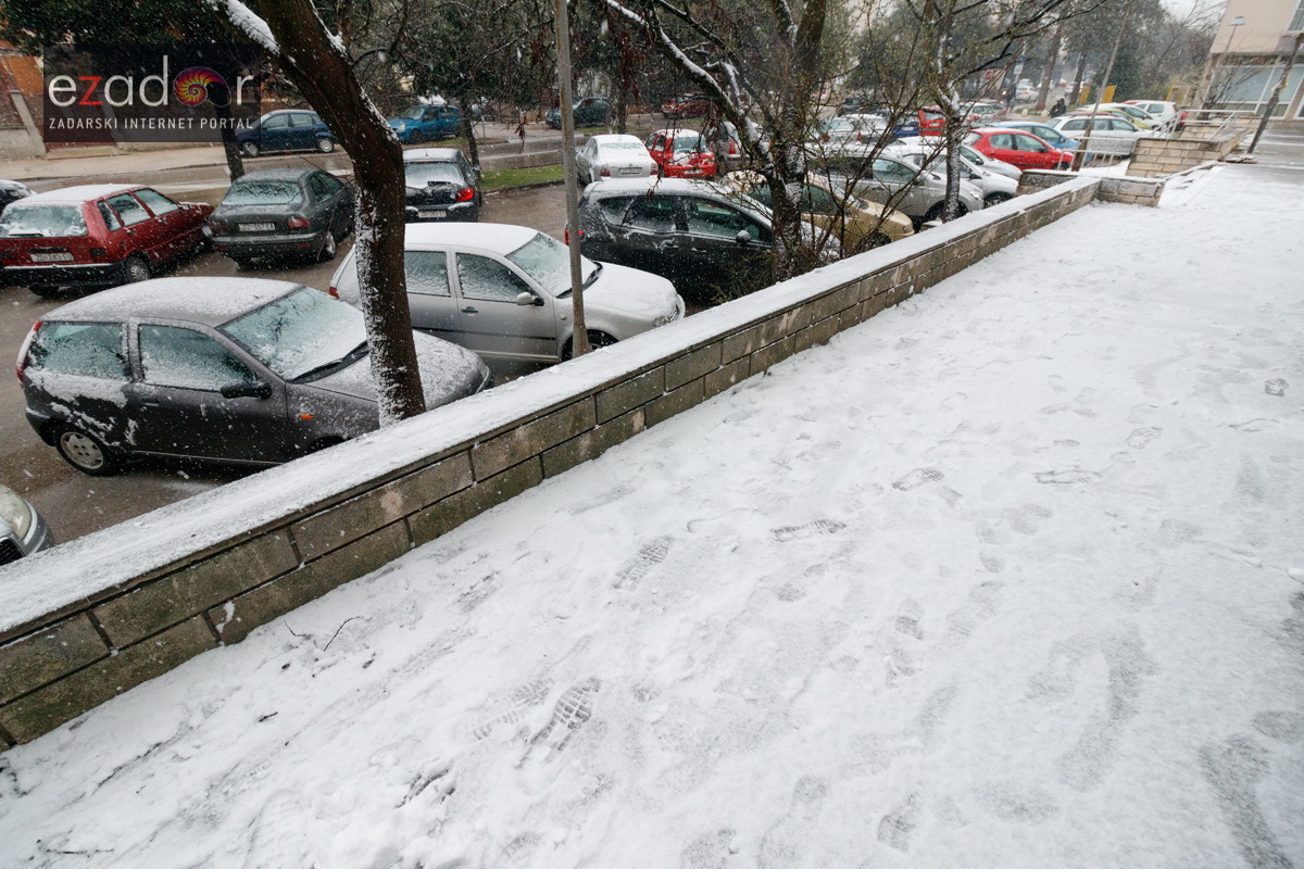 Snježni đir po gradu, četvrtak 1. ožujka 2018.