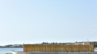 Vandali napravili veliku štetu na gradilištu obalnog zida u Petrčanima