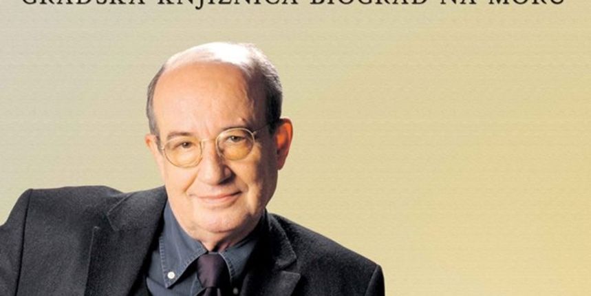 Veljko Barbieri u Gradskoj knjižnici u Biogradu Veljko Barbieri u Gradskoj knjižnici u Biogradu