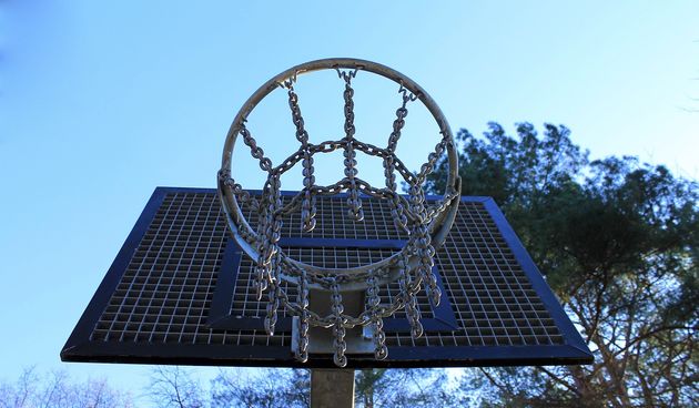 streetball košarka ilustracija