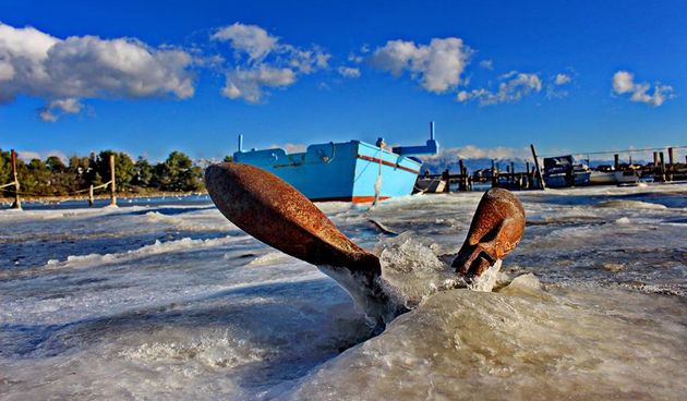 Zaleđen ninski porat