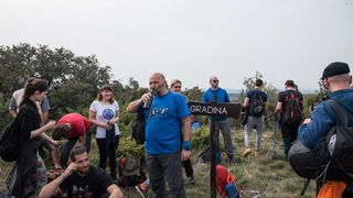 Drugi Planinarski pohod “Hajdemo do Vrane” 2. travnja 2016. Foto: Vinko Pešić