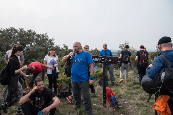 Drugi Planinarski pohod “Hajdemo do Vrane” 2. travnja 2016. Foto: Vinko Pešić