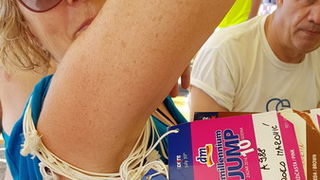 Sasvim osoban doživljaj – 10. dm Millennium Jump sa zadarske rive. Foto: Mladen Malik Barba Sasvim osoban doživljaj – 10. dm Millennium Jump sa zadarske rive. Foto: Mladen Malik Barba