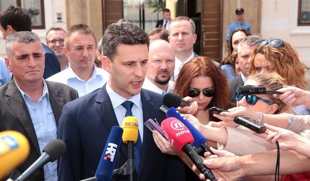 Potpredsjednik Vlade RH Božo Petrov. Photo: Patrik Macek/PIXSELL