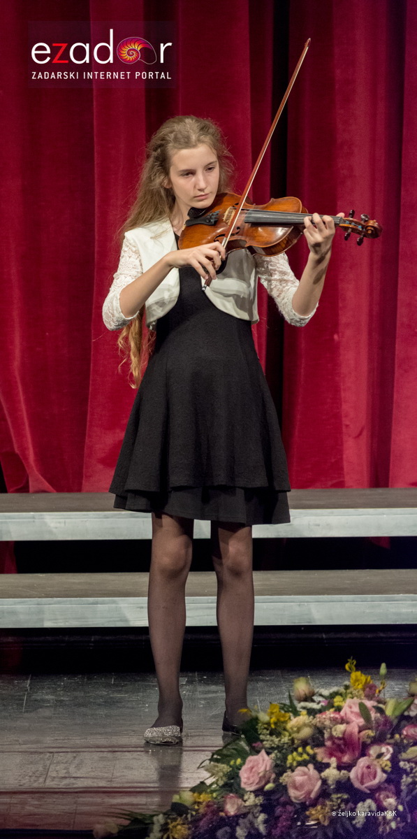 HNK Zadar: Godišnji koncert učenika glazbenog odjela Glazbene škole Blagoje Bersa