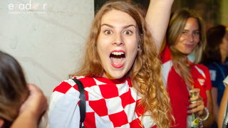 Zadar je gorio: Velika fešta nakon plasmana Vatrenih u finale Svjetskog prvenstva