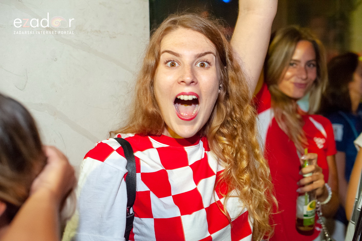 Zadar je gorio: Velika fešta nakon plasmana Vatrenih u finale Svjetskog prvenstva