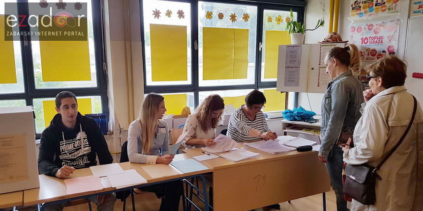 Lokalni izbori 2017. – Glasovanje u OŠ Šimuna Kožićića Benje
