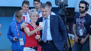 07.06.2015., Varazdin – Prijateljska nogometna utakmica izmedju Hrvatske i Gibraltara. Photo: Goran Stanzl/PIXSELL