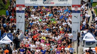 Zadar: Start najbrojnije svjetske utrke Wings For Life World Run, Photo: Dino Stanin/PIXSELL Zadar: Start najbrojnije svjetske utrke Wings For Life World Run, Photo: Dino Stanin/PIXSELL