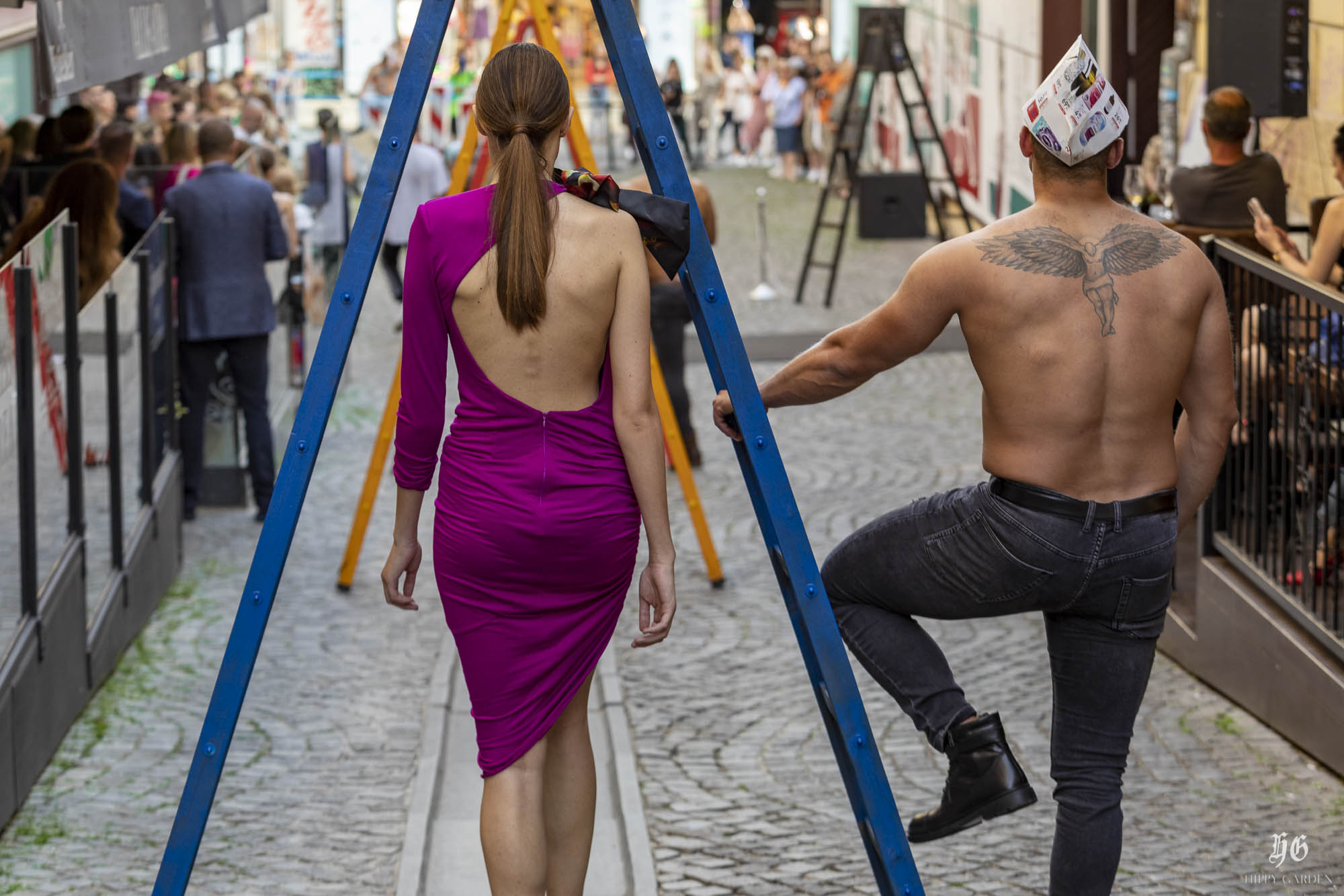 Ulična modna revija #INSPIREDBYART by Hippy Garden Ulična modna revija #INSPIREDBYART by Hippy Garden