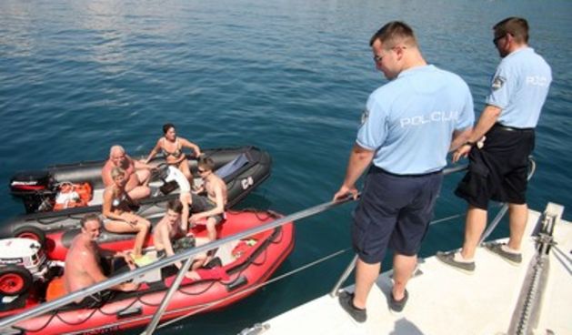 Pomorska policija, foto: www.labin.com