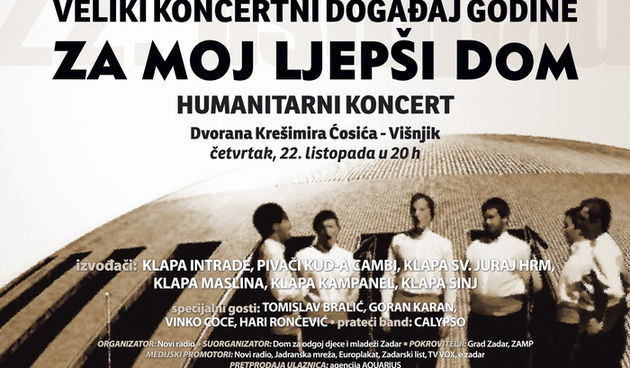 Humanitarni koncert “Za moj ljepsi dom”