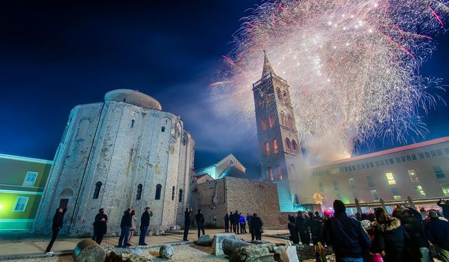 Novogodišnji vatromet na Forumu, Foto: Marin Pitton