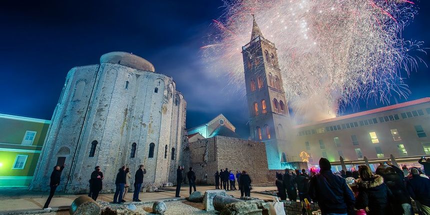 Novogodišnji vatromet na Forumu, Foto: Marin Pitton