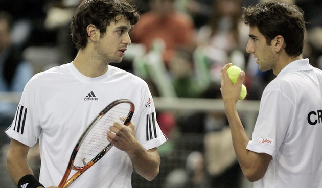 Marin Cilic i Mario Ancic, Foto: Srecko Niketic / CROPIX