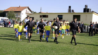 Hajduk – Zlatna Luka, Prijateljska utakmica povodom 75 godina osnivanja NK Zlatna luka