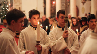 Crkva Sv. Šime : Svečana proslava Svijećnice (foto:Saša Čuka)