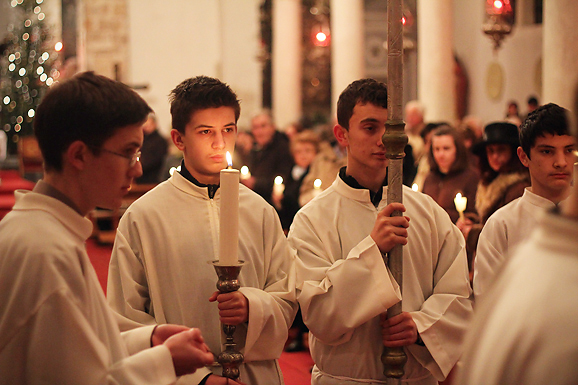Crkva Sv. Šime : Svečana proslava Svijećnice (foto:Saša Čuka)