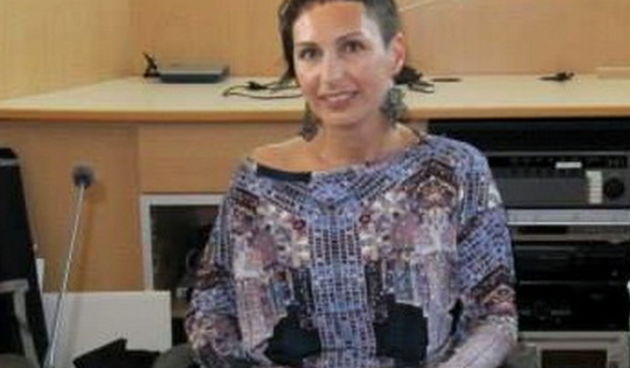 Rozeta Bogeljić na predstavljanju knjige Nisam ja., Neptun je. Foto: Facebook