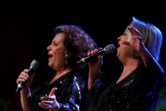 Zagreb 131011.
KD Vatroslav Lisinski.
Koncert Hrvatske dive, na kojem su nastupale Tereza Kesovija, Radojka Sverko i Gabi Novak.
Foto: Goran Mehkek / Cropix