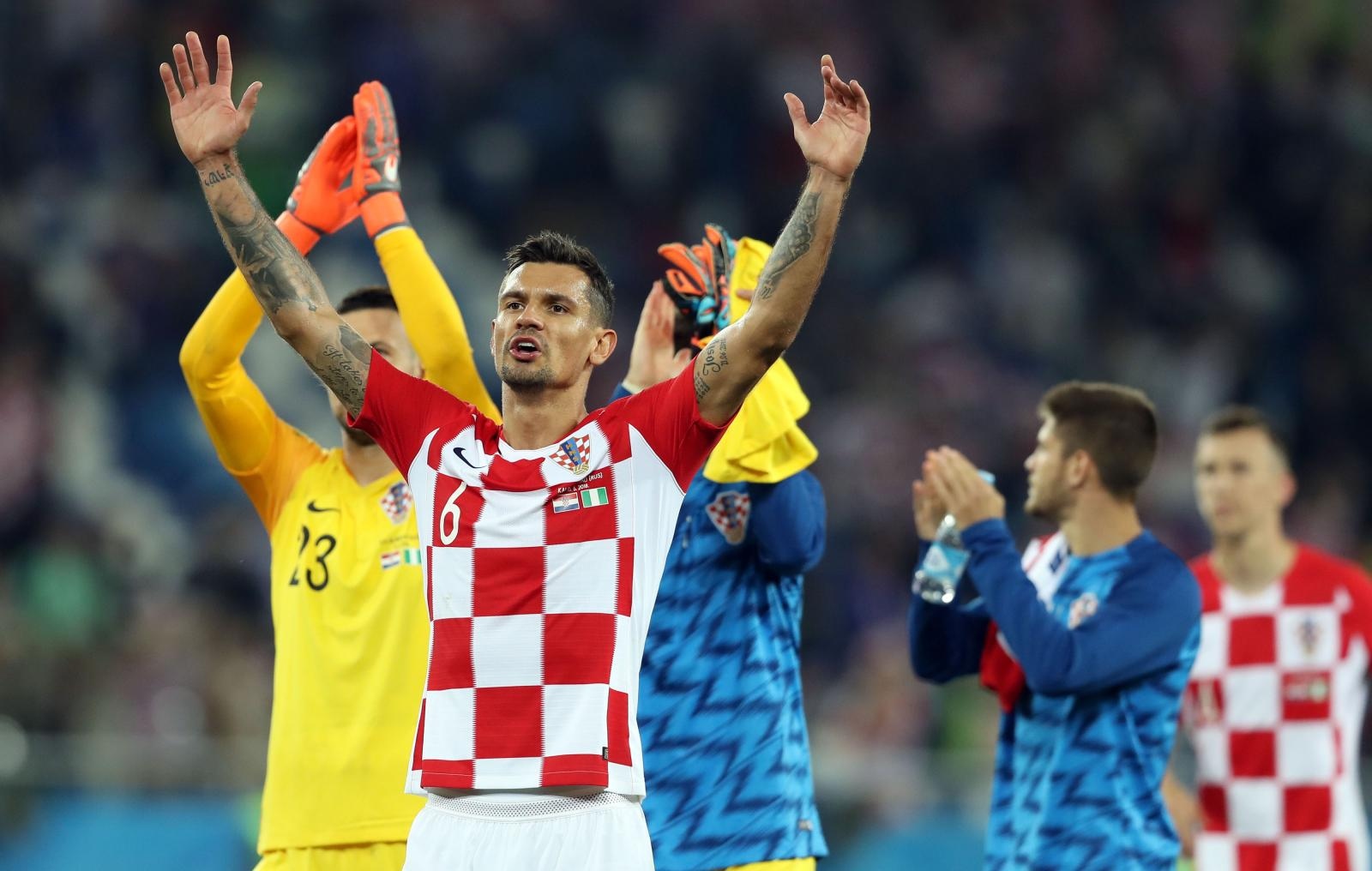 SP 2018: Slavlje hrvatskih reprezentativaca nakon pobjede nad Nigerijom SP 2018: Slavlje hrvatskih reprezentativaca nakon pobjede nad Nigerijom