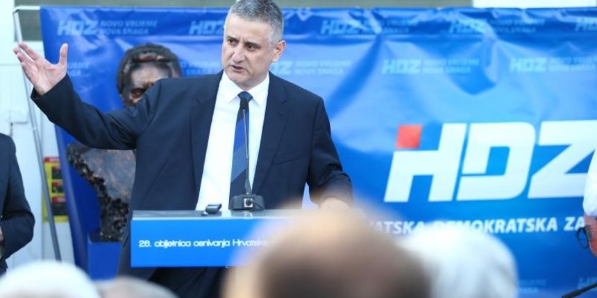 17.06.2015., Zagreb – Proslava 26. obljetnice osnutka Hrvatske demokratske zajednice u bistrou NK Jarun. Tomislav Karamarko. Photo: Slavko Midzor/PIXSELL 17.06.2015., Zagreb – Proslava 26. obljetnice osnutka Hrvatske demokratske zajednice u bistrou NK Jarun. Tomislav Karamarko. Photo: Slavko Midzor/PIXSELL