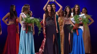 Nova Miss Hrvatske je Angelica Zacchigna, prva pratilja je Lucija Radolović a druga pratilja Katarina Jurkin. Photo: Hrvoje Jelavić/PIXSELL Nova Miss Hrvatske je Angelica Zacchigna, prva pratilja je Lucija Radolović a druga pratilja Katarina Jurkin. Photo: Hrvoje Jelavić/PIXSELL